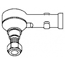 45431 SPIDAN Наконечник поперечной рулевой тяги