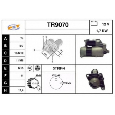 TR9070 SNRA Стартер