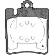 BPA0709.10 OPEN PARTS Комплект тормозных колодок, дисковый тормоз