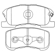 PN-6427 JNBK Колодки тормозные