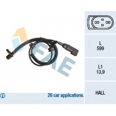 78146 FAE Датчик, частота вращения колеса