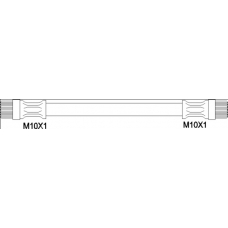 G1900.58 WOKING Тормозной шланг