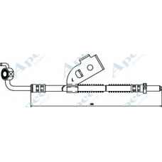 HOS3013 APEC Тормозной шланг