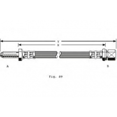 PHB107 TRW Тормозной шланг