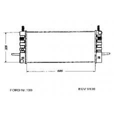 9100 KЬHLER-PAPE Wasserkьhler  pkw