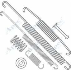 KIT710 APEC Комплектующие, тормозная колодка