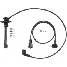 ZEF831 BERU Комплект проводов зажигания