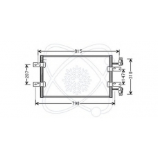 30W0039 ELECTRO AUTO Конденсатор, кондиционер