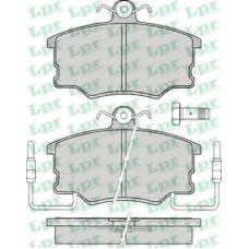 05P098 LPR Комплект тормозных колодок, дисковый тормоз