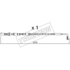 SU.285 TRUSTING Сигнализатор, износ тормозных колодок