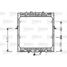 731929 VALEO Радиатор, охлаждение двигателя