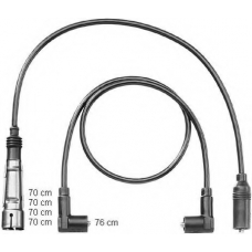 ZEF1198 BERU Комплект проводов зажигания