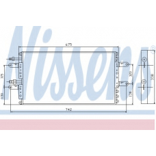 94535 NISSENS Конденсатор, кондиционер