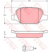 GDB1604 TRW Комплект тормозных колодок, дисковый тормоз