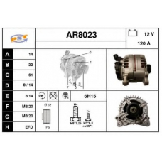AR8023 SNRA Генератор