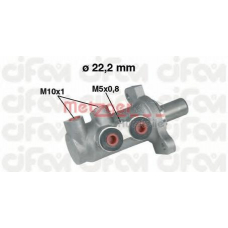 202-294 METZGER Главный тормозной цилиндр