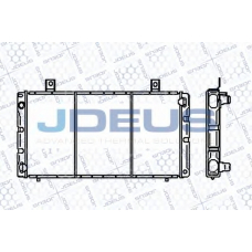 RA0240020 JDEUS Радиатор, охлаждение двигателя