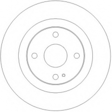 562255BC BENDIX Тормозной диск