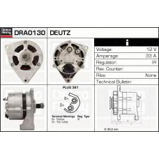 DRA0130 DELCO REMY Генератор