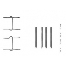 8DZ 355 202-401 HELLA Комплектующие, колодки дискового тормоза