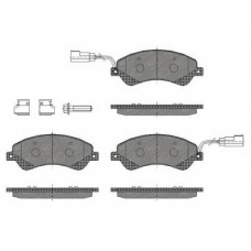 SP 436 SCT Комплект тормозных колодок, дисковый тормоз