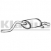 RN664B KLARIUS Глушитель выхлопных газов конечный