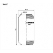 3782 Airtech Кожух пневматической рессоры