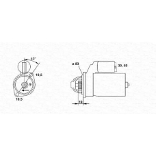 943251697010 MAGNETI MARELLI Стартер