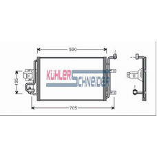 5020401 KUHLER SCHNEIDER Конденсатор, кондиционер