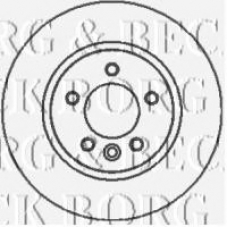 BBD5931S BORG & BECK Тормозной диск