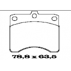 BL1145A1 FTE Колодки тормозные