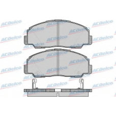 AC058549D AC Delco Комплект тормозных колодок, дисковый тормоз