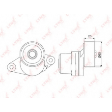 PT3270 LYNX Ролик ремня генератора renault