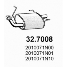 32.7008 ASSO Глушитель выхлопных газов конечный