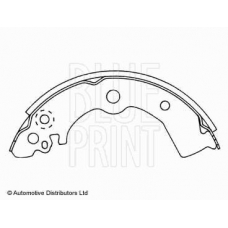 ADN14138 BLUE PRINT Комплект тормозных колодок