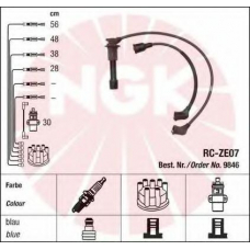 9846 NGK Комплект проводов зажигания