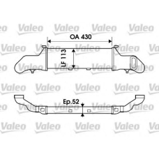 817902 VALEO Интеркулер