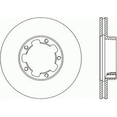 BDR1397.20 OPEN PARTS Тормозной диск