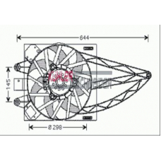 1780351 KUHLER SCHNEIDER Вентилятор, охлаждение двигателя