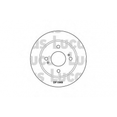DF1949 TRW Тормозной диск