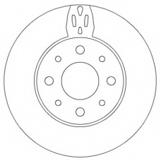 562296BC BENDIX Тормозной диск