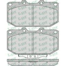05P1049 LPR Комплект тормозных колодок, дисковый тормоз