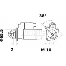 MS 39 MAHLE Стартер