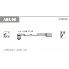 ABU90 JANMOR Комплект проводов зажигания