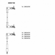 3A00/152 BREMI Комплект проводов зажигания