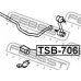 TSB-706 FEBEST Опора, стабилизатор