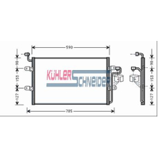 2321101 KUHLER SCHNEIDER Конденсатор, кондиционер