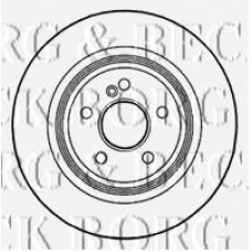 BBD5143 BORG & BECK Тормозной диск