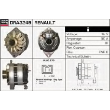 DRA3249 DELCO REMY Генератор