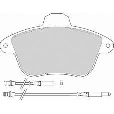 FD6317N NECTO Комплект тормозных колодок, дисковый тормоз